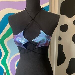 Star Festival Wrap Top